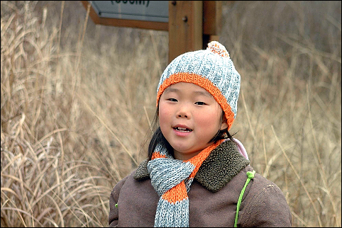 우리집 늦둥이 은빈이. 오마이뉴스 덕분에 많은 팬이 생겼다. 